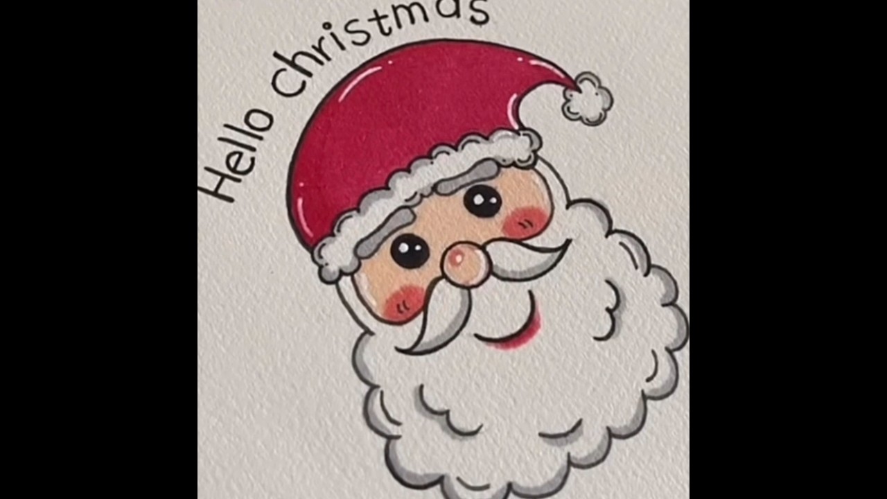 Christmas Santa Coloring 🎅🎄✨