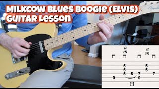 Milkcow Blues Boogie (Guitar Lesson with Tabs) chords