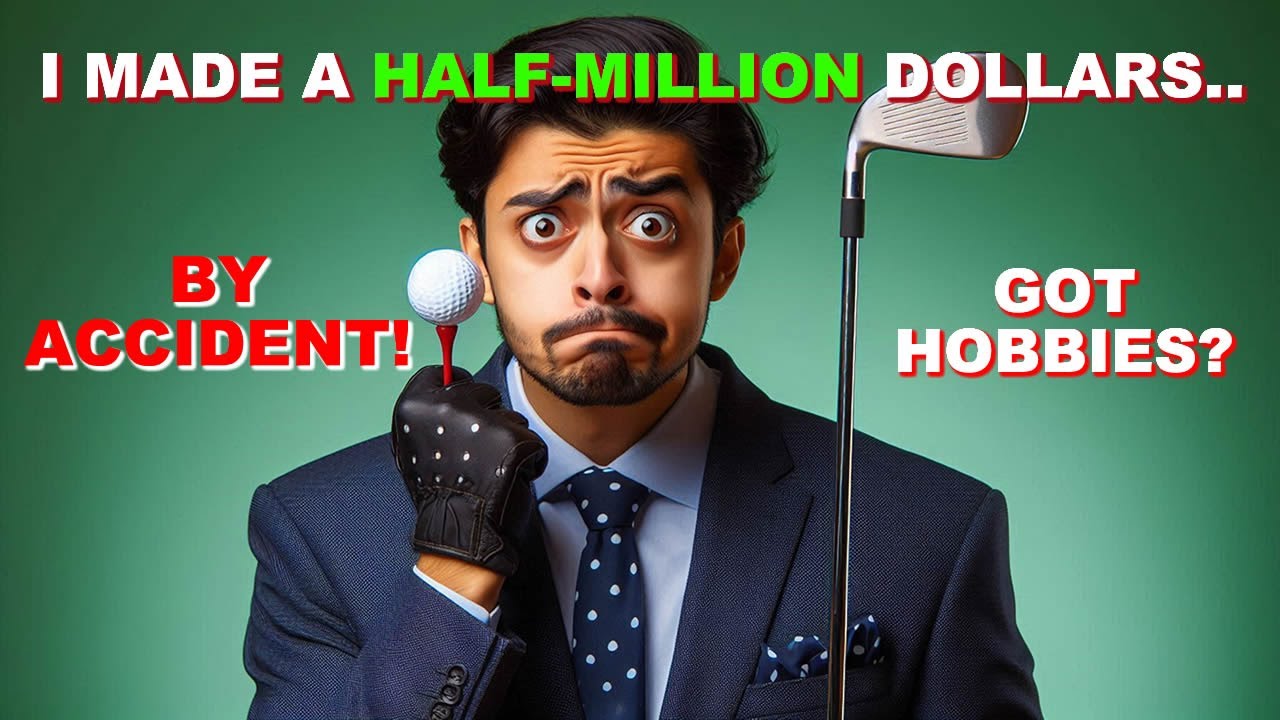 I Made a Half Million Dollars in Golf by Accident with Hobbies. 