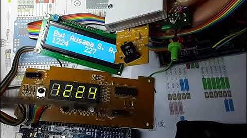 Arduino 2 Displays & 2 Encoders one one board