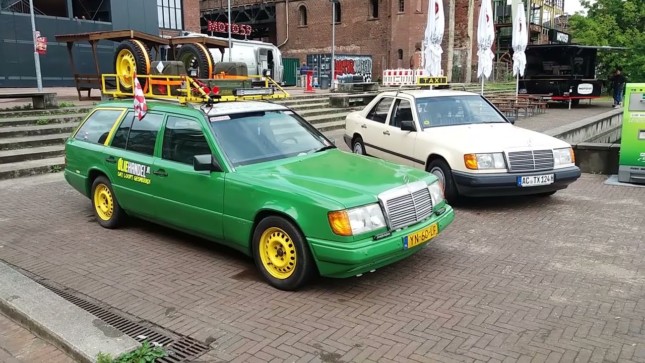 Mercedes W124 - Tag in Herten 8. Juni 2025. Ca. 350 Fahrzeuge, größtes Treffen in Deutschland.
