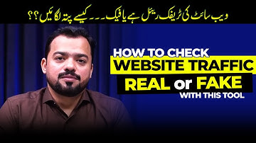 How to Check if Website Traffic is Real or Fake ? | Faran Bilal
