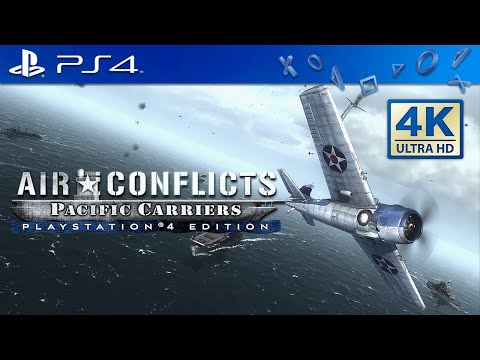 🎮 Air Conflicts: Pacific Carriers (PS4) — Начало игры на PlayStation 4 ᵁᴴᴰ 4K 60 fps