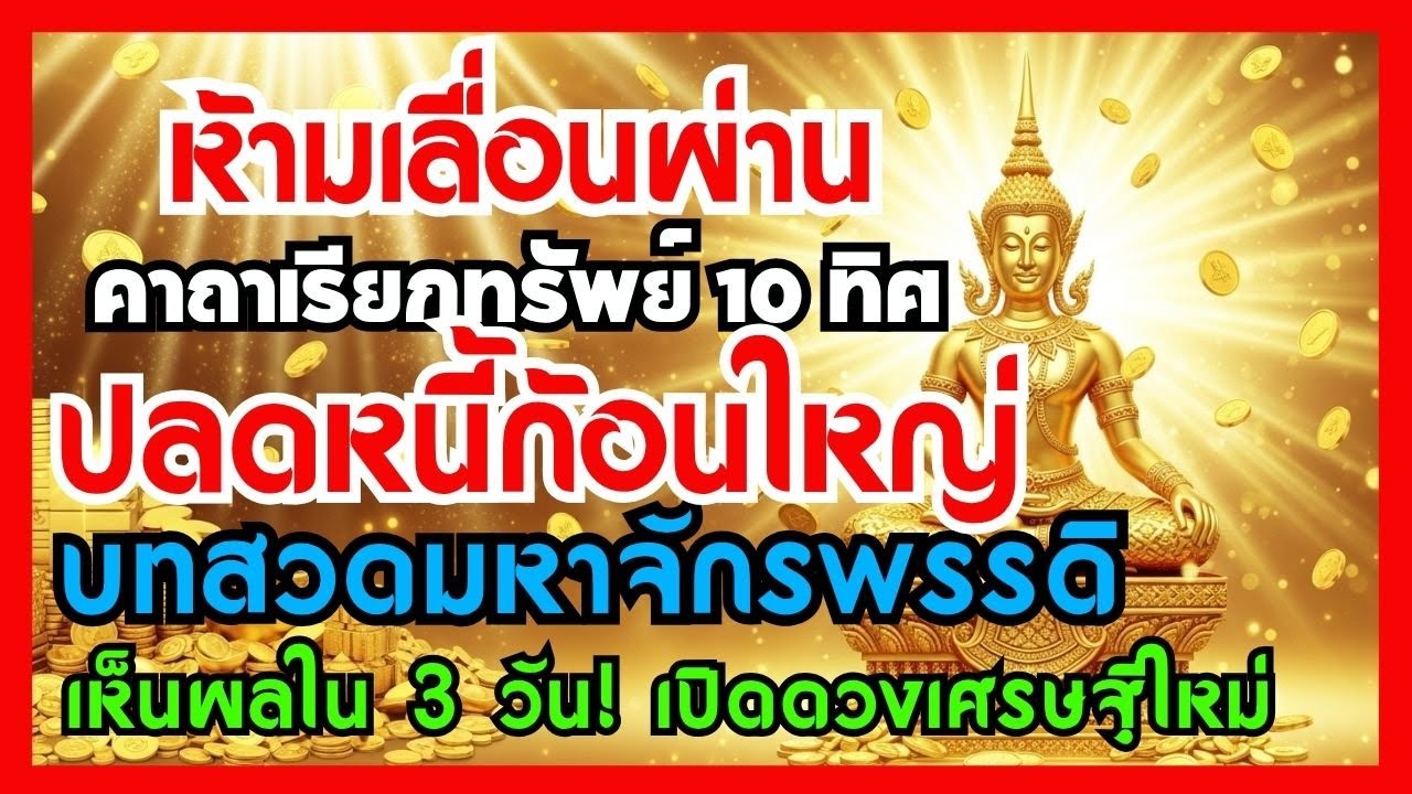 Vol.#9💰 คาถาเรียกทรัพย์ 10 ทิศ 