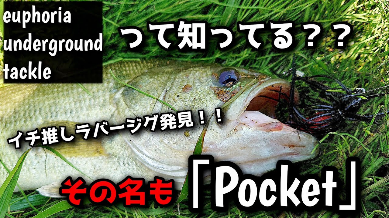 バス釣り ラバージグ難民に朗報です イチ推しのラバージグ見つけました Youtube