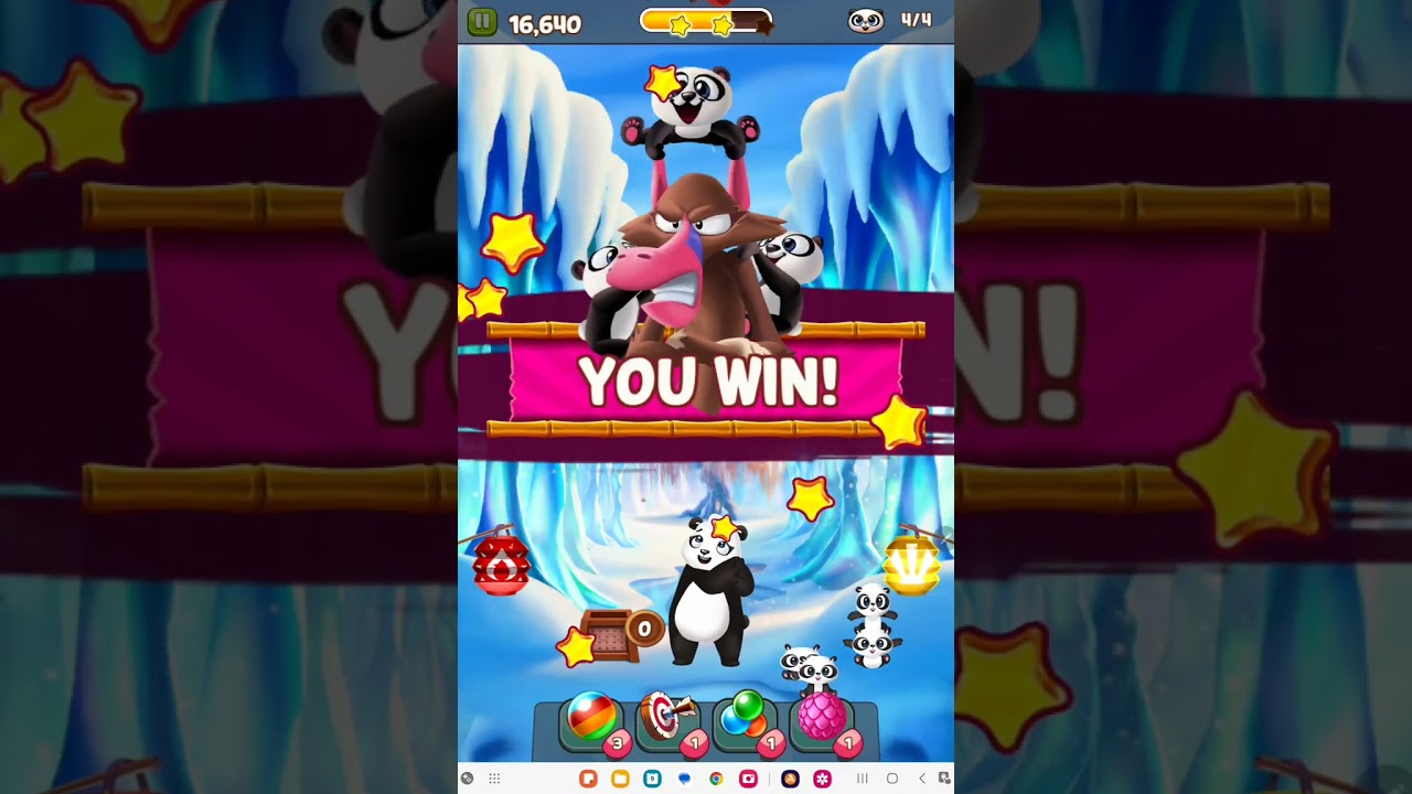 Old Panda pop level 210