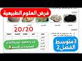 نموذج2 لفرض العلوم الطبيعية سنة3متوسط فصل2 مراجعة في نفس الوقت أعلى علامة ستكون من نصيبكم ان شاءالله