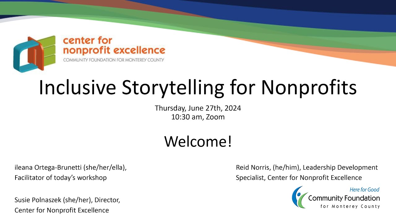 Inclusive Storytelling for Nonprofits