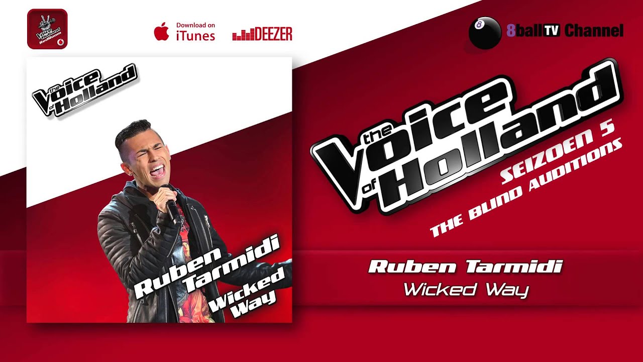 Ruben Tarmidi - Wicked Way (The voice of Holland 2014 The Blind Auditions Audio)