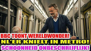 BBC toonde hoe een Nederlander 30 sec lang een oudere man een zitplaats gaf — wereld versteld zo!!!!