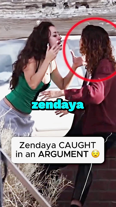Zendaya Caught in an ARGUMENT 😨
