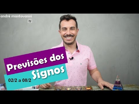 HORÓSCOPO | Previsões dos Signos 02/2 a 08/2 – André Mantovanni