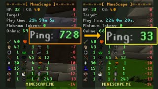 Full Minescape - How to Fix Your Ping | No More Lag! Guide | RuneScape in Minecraft Server | minescape.me News