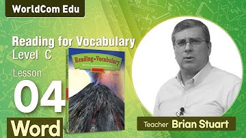 어휘 단어 읽기 | 레벨 C | 레슨 02 | 브라이언 스튜어트 I (영어 학습)