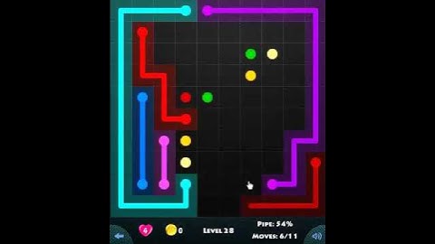10 × 10 MANIA LEVEL 28 - FLOW GAME ON FACEBOOK Connect the dots