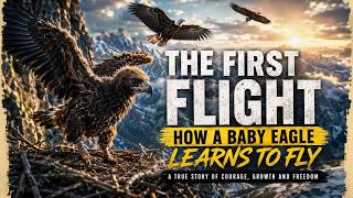 The First Flight How a Baby Eagle Learns to Fly