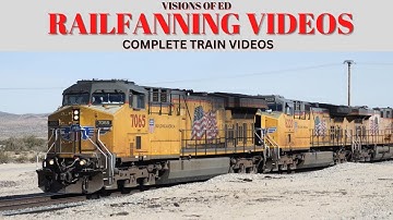 BNSF & UP TRAINS Hauling All Those Containers Across the Desert?