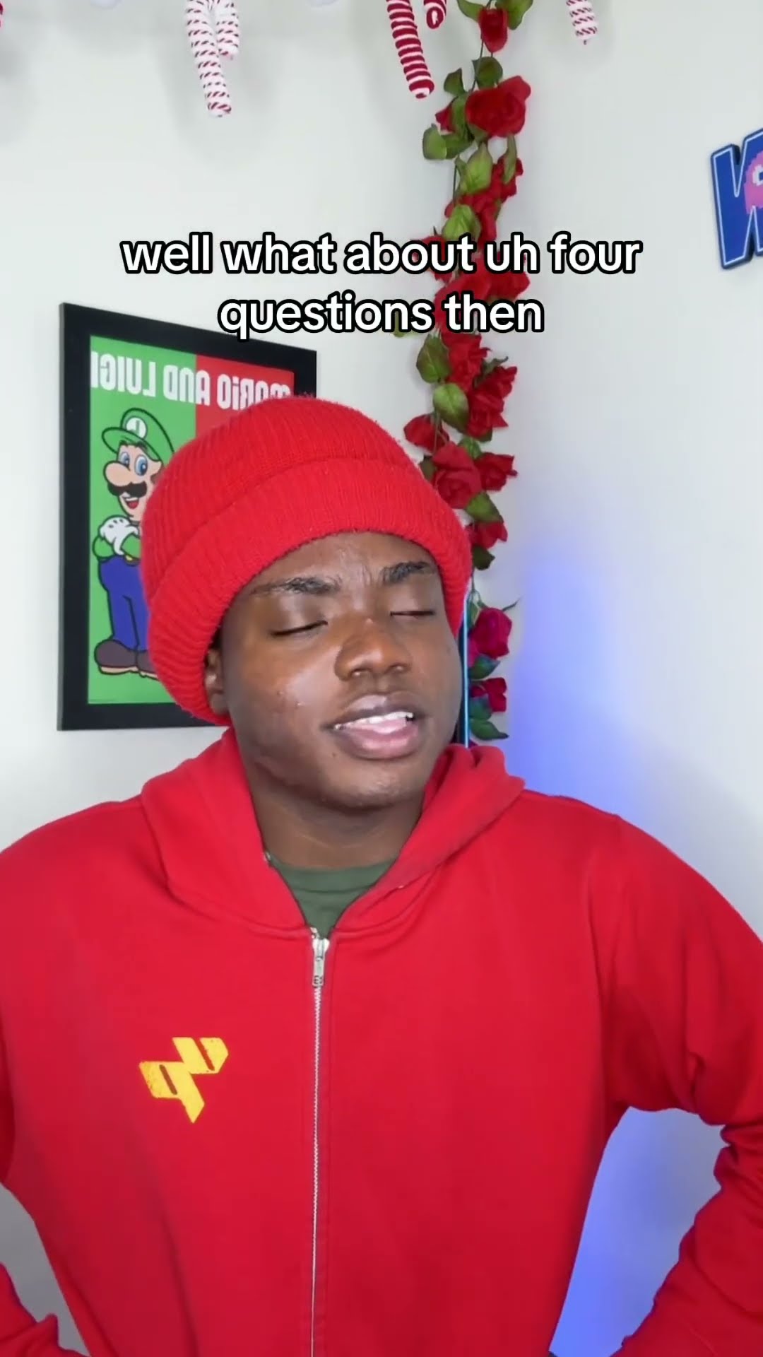 Bro is never asking the question ? (ib: @SpeedMcqueen_1 )