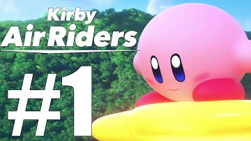 Kirby Air Riders Story Mode Gameplay Walkthrough Part 1 (Full Game)