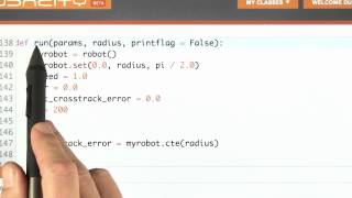 Racetrack Control - Artificial Intelligence for Robotics