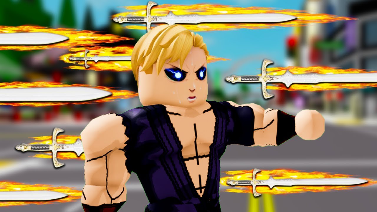 فيلم روبلوكس : مملكة المبارزين ولكن استطيع التحكم فى 999.999 سيف ⚔️🔥 المزارع الفقير انقذ المملكة 🥶