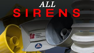 Sounding off ALL MY SIRENS!!!