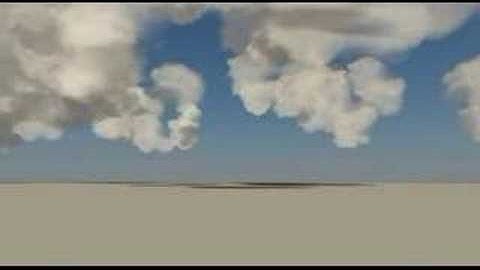 Clouds timelapse 3dsmax #3