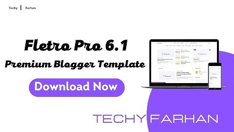 Fletro Pro 6.1 Premium Blogger Template Download | SEO Friendly Adsense Approve Blogger Template
