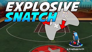 NBA 2K20 COMP EXPLOSIVE DRIBBLE SNATCH DRIBBLE TUTORIAL KingSuperior