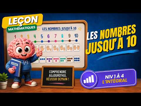 Maths CP — Maths CP - Les Nombres jusqu'à 10 | Leçon Intégrale (niveaux 1 à 4) | Apprendre avec Céréduc