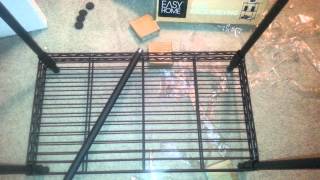 Easy to Assemble 3 Tier Black Shelving 27 Geo 3 Tier Shelf
