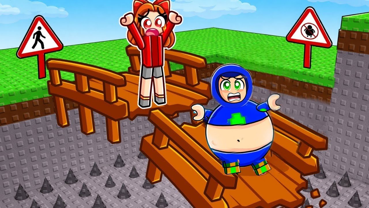 ROBLOX FAT AND SKIINY OBBY WITH AYUSH AND EKTA!!