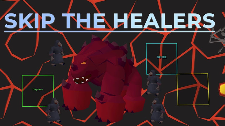 The Jad Tile (Healers Skip) Fight Caves Strategy - Airplane Method - NO MORE PLANKING!
