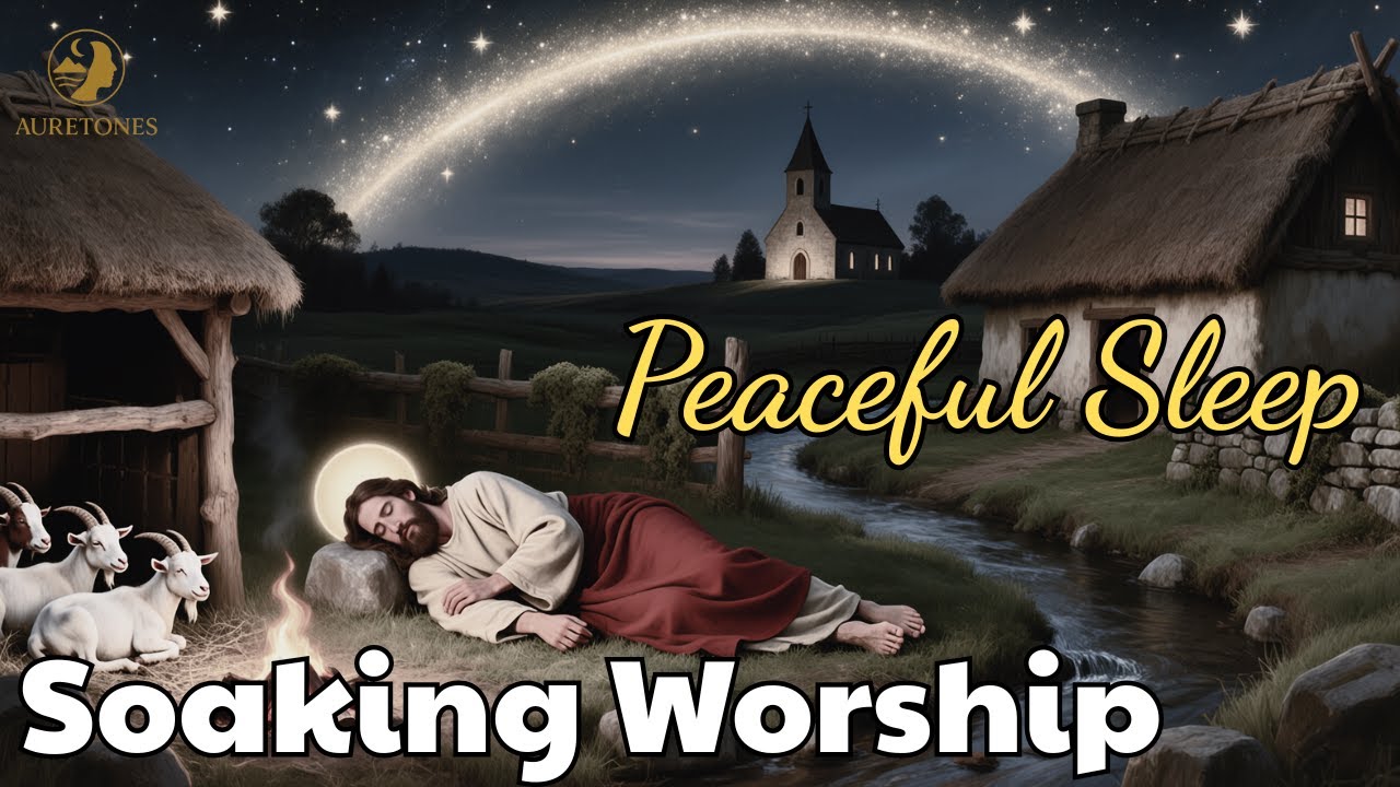 Christian Sleep Music for Insomnia Relief – 1 Hour Peaceful Soaking Worship & Ambient Prayer