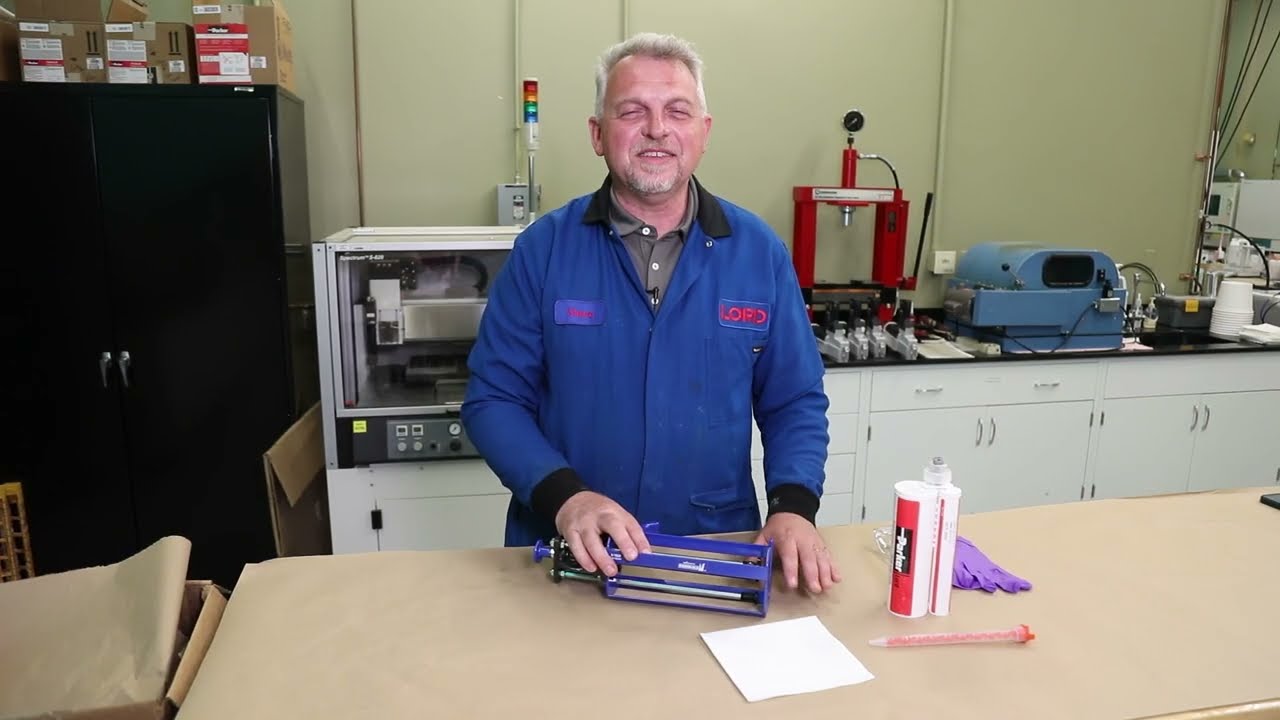 LORD Adhesives Dispensing 415ml Cartridge with Steve b YouTube