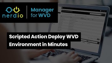 Scripted Action Deploy AVD Environment in Minutes - Nerdio Manager for Enterprise Demo of the Day