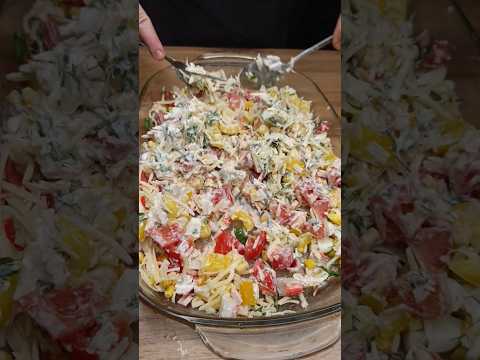 Красочный салат для вашего стола