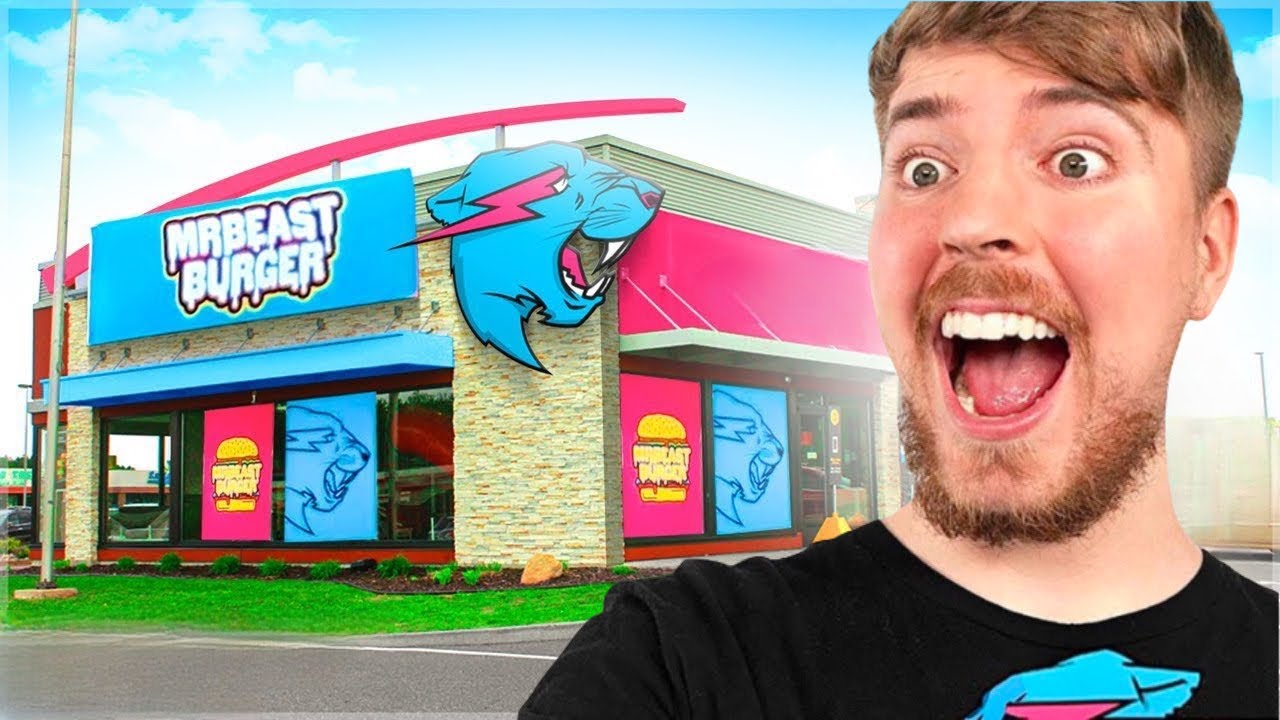 How I Met MrBeast! (Worlds First MrBeast Burger) - YouTube