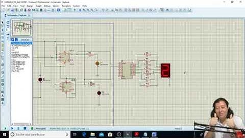 WINCUPL GAL16v8 CONTADOR de 0 a 3 ft. Proteus - Video 03/03