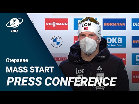 World Cup 21/22 Otepaeae: Men Mass Start Press Conference