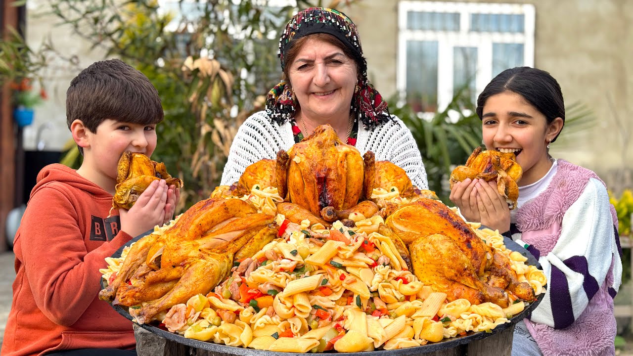 Рецепт Трех Видов Пасты с Курицей от Бабушки: Секрет Лучшего Вкуса