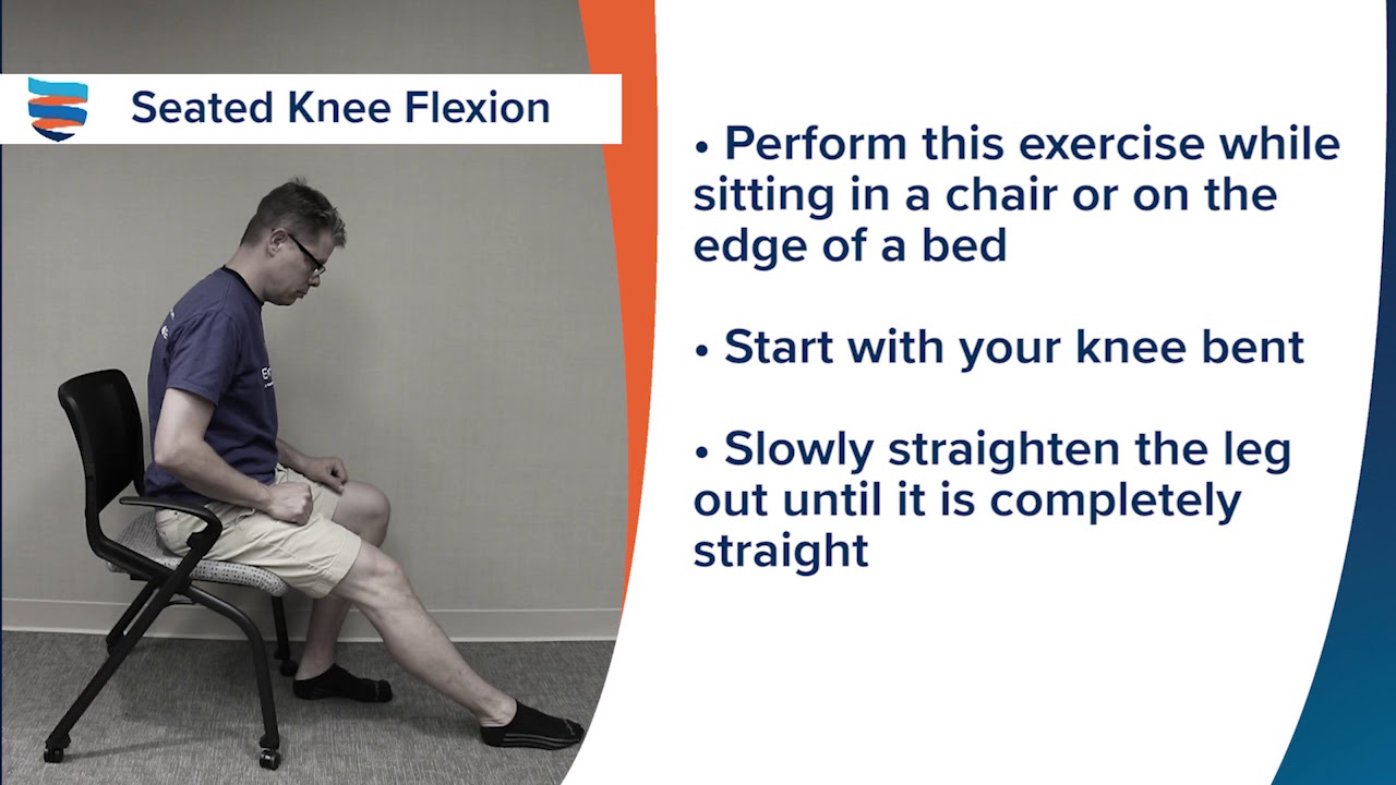 seated knee flexion