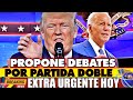 🅱🔴PROPONE DEBATES DOBLES TRUMP NOTICIAS HOY 16 MAYO 2024 NEWS TODAY DONALD TRUMP EEUU #noticias