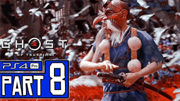 GHOST OF TSUSHIMA Walkthrough Part 8 (PS4 Pro) No Commentary @ 1440p ✔