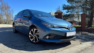 DBCAR/SPRZEDANY - TOYOTA AURIS HYBRID, 1.8 136KM, DESIGN EDITION, 2015r, 126tys. Km POLIFTINGU!