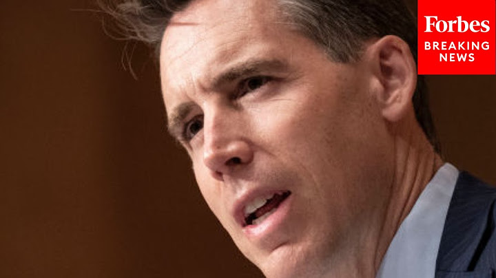 'I'm Just Looking At An Email...': Josh Hawley Grills Biden Official Over Comments On Oil Leasing