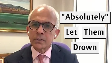 Ben Habib Responds With "Absolutely" To Question About Refugees Drowning In The Sea!