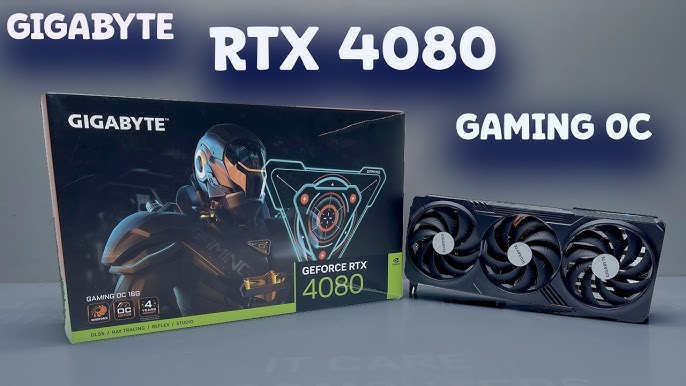 GIGABYTE GeForce RTX 4080 16GB Gaming OC Graphic Card