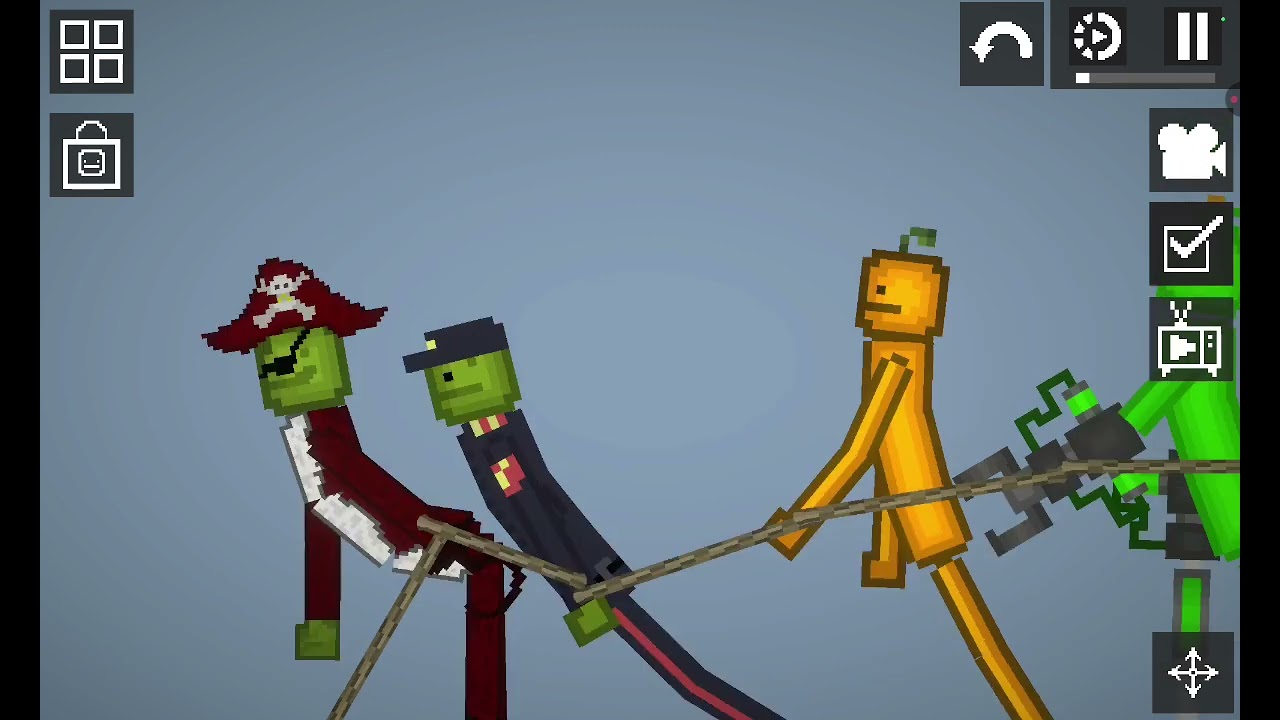 Игра «Кальмары на дынной игровой площадке», часть 2