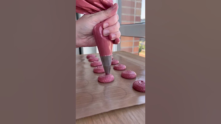 Les astuces macarons